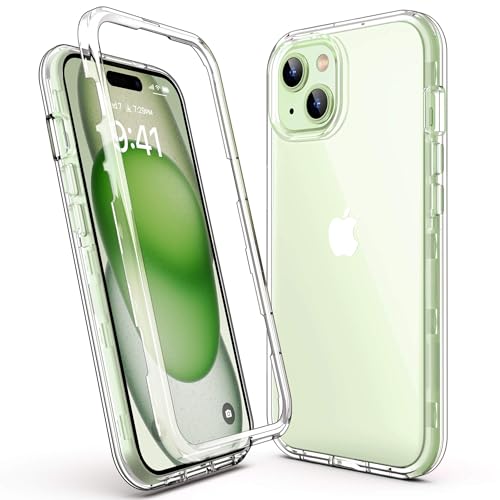 ULAK Handyhülle für iPhone 15 Hülle Glitzer Durchsichtig Schutzhülle TPU Bumper Transparent Stoßfest Case Cover für iPhone 15 6,1 Zoll - Durchsichtig ULAK Handyhülle für iPhone 15 Hülle Glitzer Durchsichtig Schutzhülle TPU Bumper Transparent Stoßfest Case Cover für iPhone 15 6,1 Zoll - Durchsichtig von ULAK