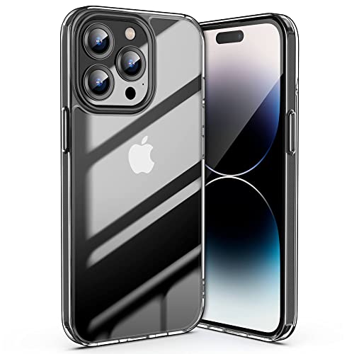 ULAK Kompatibel mit iPhone 14 Pro Max Hülle Klar, Hybrid Stoßfeste Schutzhülle, Slim Transparent Anti-Scratch TPU Bumper Cover für iPhone 14 Pro Max 2022 6,5 Zoll, Klar ULAK Kompatibel mit iPhone 14 Pro Max Hülle Klar, Hybrid Stoßfeste Schutzhülle, Slim Transparent Anti-Scratch TPU Bumper Cover für iPhone 14 Pro Max 2022 6,5 Zoll, Klar von ULAK