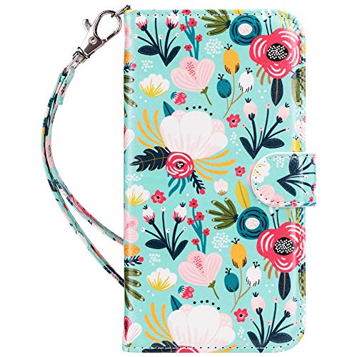 ULAK für iPhone 11 Hülle Leder PU Klapphülle Cover Tasche Brieftasche Schutzhülle Standfunktion Handyhülle mit Kartenfächer Case für iPhone 11 6,1 Zoll - Grün von ULAK