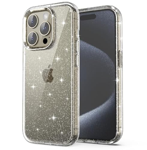 ULAK für iPhone 15 Pro Max Hülle Glitzer Durchsichtige Schutzhülle Hard TPU Bumper Handyhülle Stoßfest Phone Case für Apple iPhone 15 Pro Max 6,7 Zoll - Glitzer Durchsichtige ULAK für iPhone 15 Pro Max Hülle Glitzer Durchsichtige Schutzhülle Hard TPU Bumper Handyhülle Stoßfest Phone Case für Apple iPhone 15 Pro Max 6,7 Zoll - Glitzer Durchsichtige von ULAK