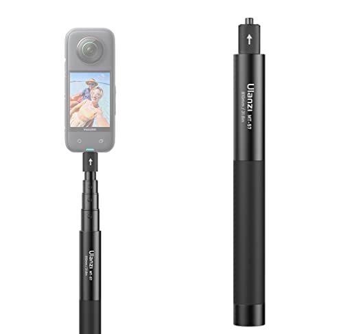 Inov8 Selfie-Stick für Insta360 One X2/X3/R/RS, ausziehbar von 21 bis 81 cm, MT-57 von ULANZI