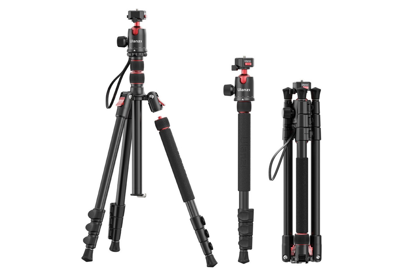 ULANZI 2-in-1 Tragbares Klauen-Stativ mit Schnellverschluss für DSLR-Kamer Kamerastativ ULANZI 2-in-1 Tragbares Klauen-Stativ mit Schnellverschluss für DSLR-Kamer Kamerastativ von ULANZI