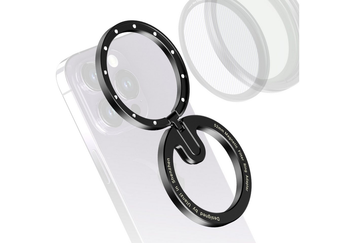 ULANZI 52mm MagFilter Magnetfilter-Adapterring für Smartphones Schutzfilter ULANZI 52mm MagFilter Magnetfilter-Adapterring für Smartphones Schutzfilter von ULANZI