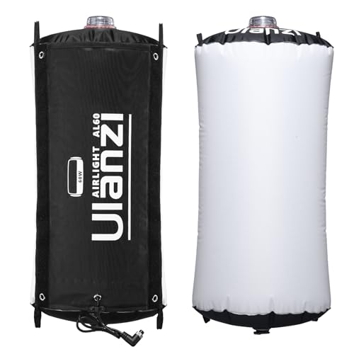 ULANZI AL60 Tragbare Luftschlauchleuchte, 68W Bi-Color LED Air Tube Light 2700-6500K mit CRI 95+, Video Licht Type-C Wiederaufladbar, Aufblasbare Licht für professionelle Videos & Fotografie ULANZI AL60 Tragbare Luftschlauchleuchte, 68W Bi-Color LED Air Tube Light 2700-6500K mit CRI 95+, Video Licht Type-C Wiederaufladbar, Aufblasbare Licht für professionelle Videos & Fotografie von ULANZI