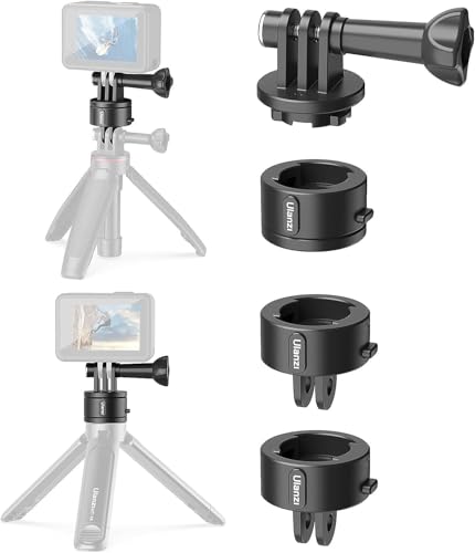 ULANZI Action Camera Kugel Verbindung Schnalle Magnetische Schnellverschluss, 1/4'' Schraube & Schnittstelle, Starke magnetische & Sichere Verriegelung Kompatibel mit DJI OSMO Action Camera von ULANZI
