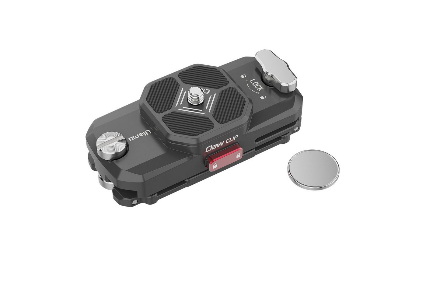 ULANZI CLAW CLIP Schnellverschluss Schultergurt Montageplatten für Gopro Action Cam-Halterung, (Gopro) von ULANZI