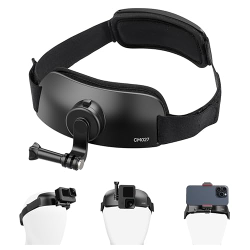 ULANZI CM027 Kopfbandhalterung für iPhone – 2-in-1 POV-Sets, unterstützt vertikale Aufnahmen, Vlog-Video-Zubehör für DJI Osmo Actions/Insta360 ULANZI CM027 Kopfbandhalterung für iPhone – 2-in-1 POV-Sets, unterstützt vertikale Aufnahmen, Vlog-Video-Zubehör für DJI Osmo Actions/Insta360 von ULANZI