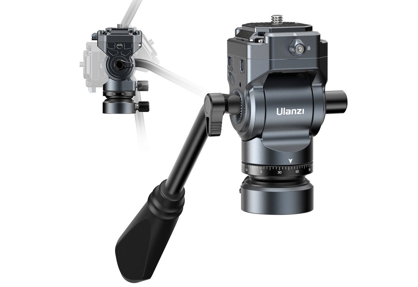 ULANZI EH12 F38-Air Schnellspanner Gimbal Panoramakopf für DSLR-Kamera Kamerastativ ULANZI EH12 F38-Air Schnellspanner Gimbal Panoramakopf für DSLR-Kamera Kamerastativ von ULANZI