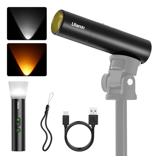 ULANZI LM07 Fotografie Taschenlampe LED Video Licht 2000K-5500K Bi-Farbtemperatur 4 Helligkeitsstufen 2000mAh Akku 187g Tragbar Zoombar Licht für Nachtsicht Fotografie Camping Jagd ULANZI LM07 Fotografie Taschenlampe LED Video Licht 2000K-5500K Bi-Farbtemperatur 4 Helligkeitsstufen 2000mAh Akku 187g Tragbar Zoombar Licht für Nachtsicht Fotografie Camping Jagd von ULANZI