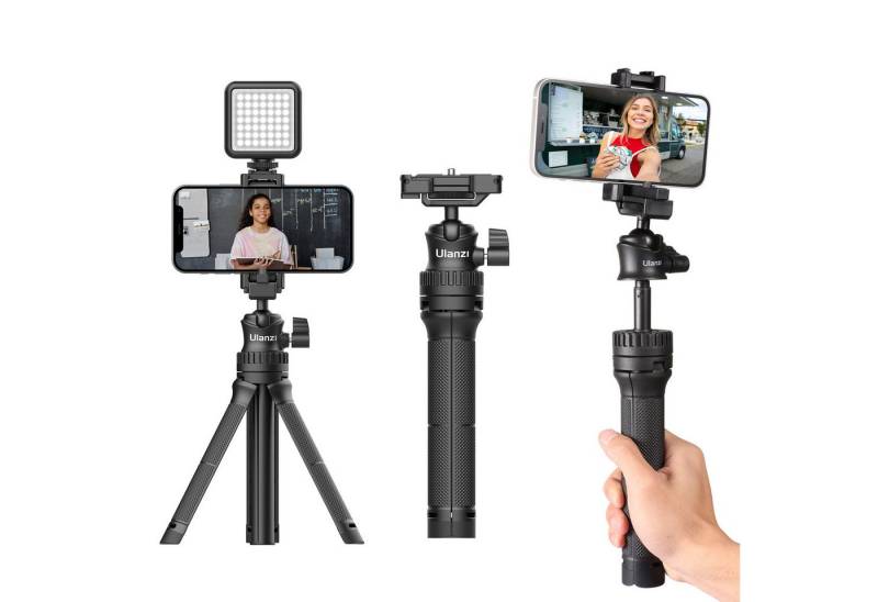 ULANZI MT-34 Multifunktionales ausziehbares Stativ für Phone-DSLR-Kamera Kamerastativ von ULANZI