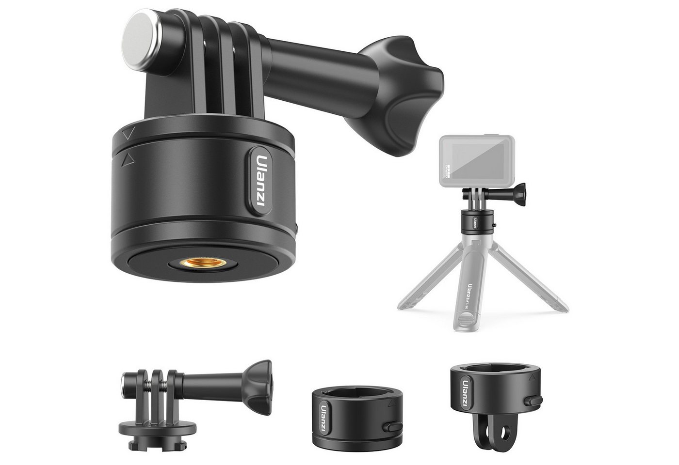 ULANZI Schnellwechsel-Magnethalterungs-Basisset für GoPro12-10 Max8 Action Cam-Halterung ULANZI Schnellwechsel-Magnethalterungs-Basisset für GoPro12-10 Max8 Action Cam-Halterung von ULANZI