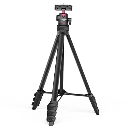ULANZI TT51 Tragbares 2-in-1 Stativ mit 360° drehbarem Kugelkopf und Handyhalterung, 600 g, leicht, 1,38 m, 5 Abschnitte, ausziehbar ULANZI TT51 Tragbares 2-in-1 Stativ mit 360° drehbarem Kugelkopf und Handyhalterung, 600 g, leicht, 1,38 m, 5 Abschnitte, ausziehbar von ULANZI
