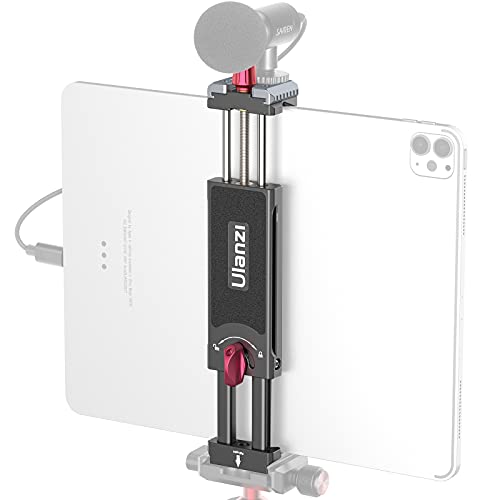 ULANZI iPad Halterung, U-Pad III Metall Stativ Adapter 7.9-12.9in, Tablet Halterung Mit Cold Shoe 2 Acra Swiss QR Mount Einstellbare Klemme für iPhone iPad Air Mini Pro ULANZI iPad Halterung, U-Pad III Metall Stativ Adapter 7.9-12.9in, Tablet Halterung Mit Cold Shoe 2 Acra Swiss QR Mount Einstellbare Klemme für iPhone iPad Air Mini Pro von ULANZI