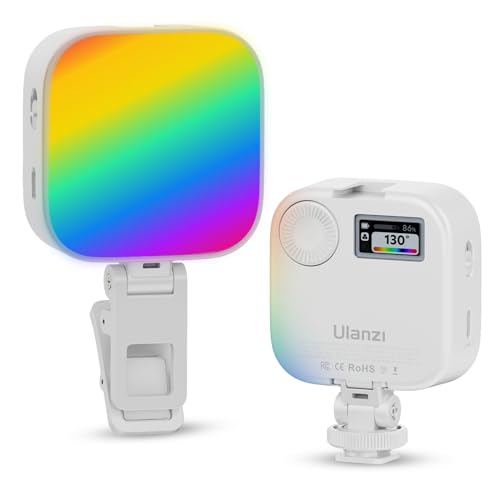 Ulanzi U60 RGB-Videoleuchte – 2.500 mAh Battery — Einstellbare Farbtemperatur – Schwarz von ULANZI