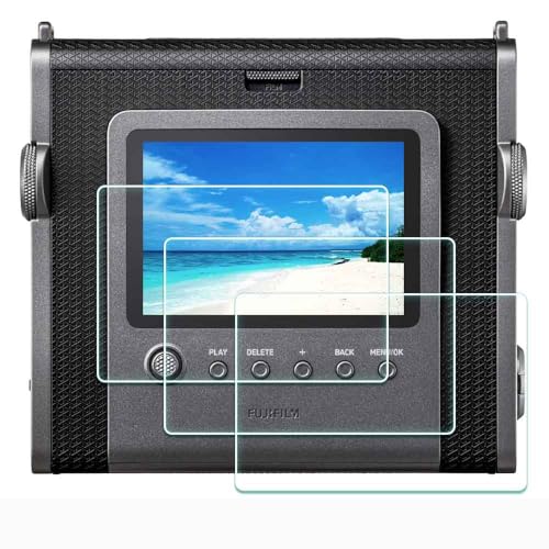 ULBTER Displayschutzfolie für Fujifilm Instax Wide EVO Fuji Sofortbildkamera, gehärtetes Glas, Härtegrad 9H, kratzfest, blasenfrei, 3 Stück ULBTER Displayschutzfolie für Fujifilm Instax Wide EVO Fuji Sofortbildkamera, gehärtetes Glas, Härtegrad 9H, kratzfest, blasenfrei, 3 Stück von ULBTER