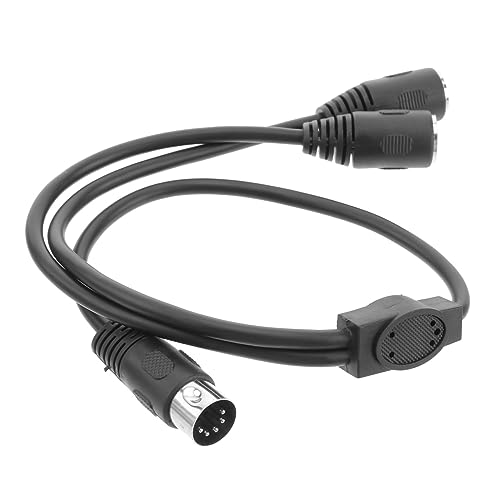 ULDIGI 0.5M Din Poliger Midi Adapter Kabel für Gitarren und Synthesizer Poliger Stecker Polige Buchsen Langlebig und Störungsfrei für PC und Elektronische von ULDIGI