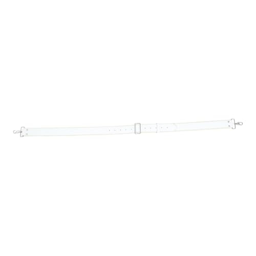 ULDIGI 1Stück Verstellbarer Snare Drum Gürtel Breiter Trommelriemen Aus Strapazierfähigem Material Für Drumsticks Komfortabel Und Langlebig Elegantem Weiß Für Musiker von ULDIGI