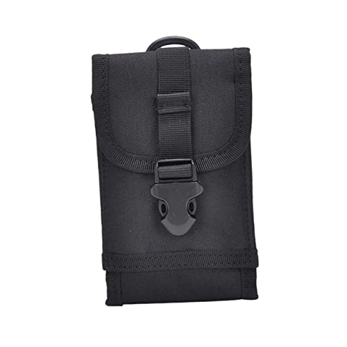 ULDIGI 1pc Oxford Stoff Telefon Tasche Männer Der Taille Hängen Handy Tasche Robuste Sport Telefon Fall Schwarz von ULDIGI