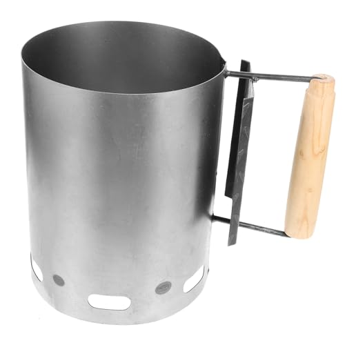ULDIGI Holzkohlegrill-smoker Feuerbrikettstarter Können Schnellerer Grillfeueranzünder Tragbarer Kaminanzünder Kohlefeueranzünder Grillkaminanzünder Camping Point Holzkohleeimer Eisen ULDIGI Holzkohlegrill-smoker Feuerbrikettstarter Können Schnellerer Grillfeueranzünder Tragbarer Kaminanzünder Kohlefeueranzünder Grillkaminanzünder Camping Point Holzkohleeimer Eisen von ULDIGI