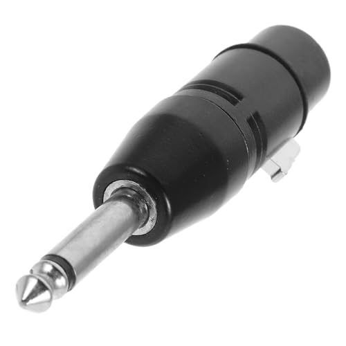ULDIGI Mono Stecker XLR Buchse Adapter für Mikrofon und Kopfhörer Robuste Plug and Play Audio Adapter Vielseitige Kompatibilität für Verschiedene Audio Geräte von ULDIGI