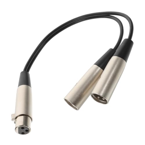 ULDIGI Xlr Splitter Kabel Pin Mikrofon Männlich zu Doppel Weiblich Plattierte Audio Verbindung für Mixer Lautsprecher Gitarre Bass Rauschfreie ULDIGI Xlr Splitter Kabel Pin Mikrofon Männlich zu Doppel Weiblich Plattierte Audio Verbindung für Mixer Lautsprecher Gitarre Bass Rauschfreie von ULDIGI