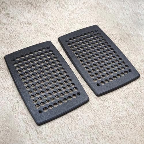 ULEIVA 2 Stck Ersatz Lautsprecherabdeckung Schwarz kompatibel mit BMW E12 E21 E23 E24 E28 3er 5er 6er 7er Lautsprecher Blende ULEIVA 2 Stck Ersatz Lautsprecherabdeckung Schwarz kompatibel mit BMW E12 E21 E23 E24 E28 3er 5er 6er 7er Lautsprecher Blende von ULEIVA