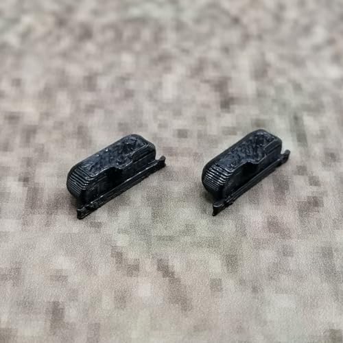 ULEIVA Ersatz Power Knopf 2X Schwarz kompatibel mit Garmin Edge 800/810 Power Button GPS Fahrradcomputer Rennrad Ersatzteil Reparatur (Schwarz) von ULEIVA