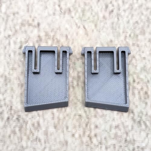 ULEIVA Ersatz Tastaturfüsse Grau 1 Paar (2 Stck) kompatibel mit Logitech G213 Tastatur Ersatzteil Tastaturständer Keybord Füsse (Grau) von ULEIVA