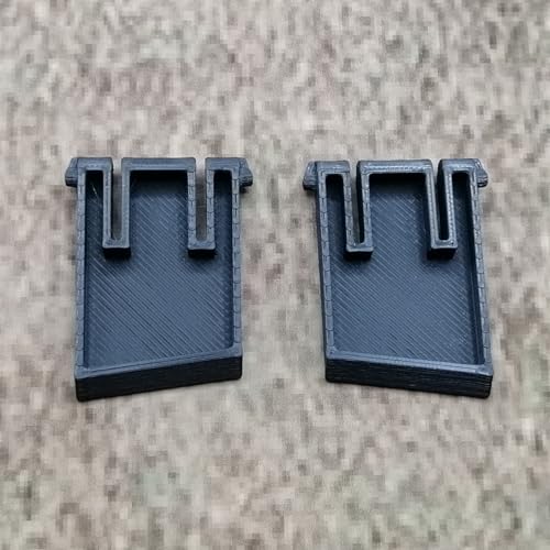 ULEIVA Ersatz Tastaturfüsse Schwarz 1 Paar (2 Stck) kompatibel mit Logitech G213 Tastatur Ersatzteil Tastaturständer Keybord Füsse (Schwarz) von ULEIVA