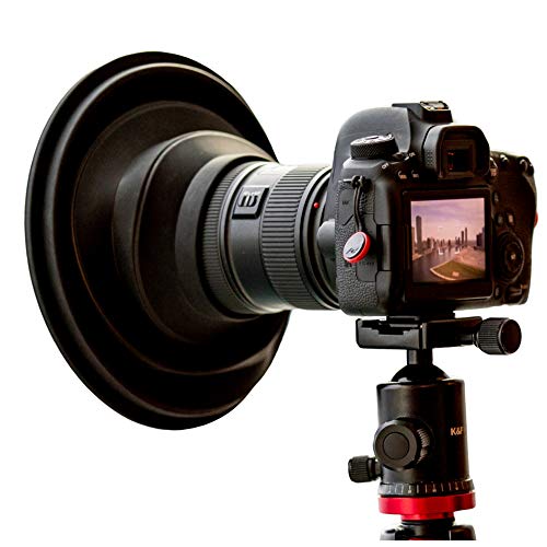 Original ULHgo Ultimate Lens Hood – Gegenlichtblende – Objektivhaube – DSLR Kamera Objektiv Anti Reflex Kamera Zubehör – Faltbarer Objektivschutz aus Gummi – Passt auf 49 mm - 82 mm Filtergewinde Original ULHgo Ultimate Lens Hood – Gegenlichtblende – Objektivhaube – DSLR Kamera Objektiv Anti Reflex Kamera Zubehör – Faltbarer Objektivschutz aus Gummi – Passt auf 49 mm - 82 mm Filtergewinde von ULH