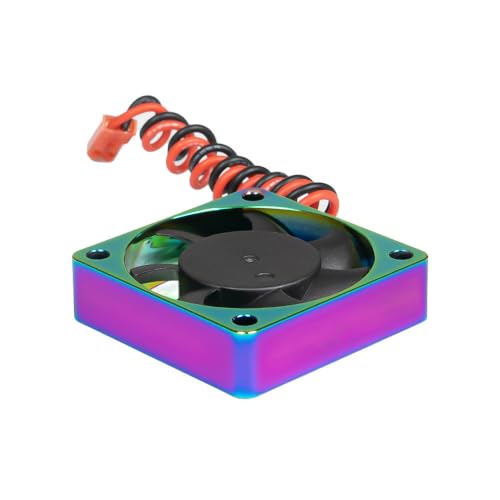 40 x 40 x 10 mm, bunter RC-Motor, ESC-Lüfter, 14000 U/min, für bürstenlosen RC-Auto-Motor, ESC 40 x 40 x 10 mm, bunter RC-Motor, ESC-Lüfter, 14000 U/min, für bürstenlosen RC-Auto-Motor, ESC von ULIIK