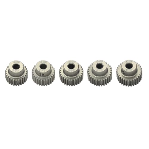 Aluminiumlegierung 64P 21T-54T Motorritzel Getriebe Motor Getriebe für 3,175 mm Welle RC Upgrade Teile für 1/10 RC Auto (26T-30T) von ULIIK