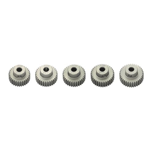 Aluminiumlegierung 64P 21T-54T Motorritzel Getriebe Motor Getriebe für 3,175 mm Welle RC Upgrade Teile für 1/10 RC Auto (31T-35T) von ULIIK