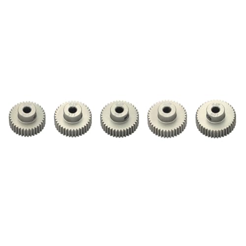 Aluminiumlegierung 64P 21T-54T Motorritzel Getriebe Motor Getriebe für 3,175 mm Welle RC Upgrade Teile für 1/10 RC Auto (36T-40T) von ULIIK