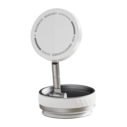 ULIJTH Faltbare Automobilhalterung Magnetischer Ständer 360 Grad Rotation Mit Doppelsaugungstechnologie Für Die Einfache Anzeige Einstellbar ULIJTH Faltbare Automobilhalterung Magnetischer Ständer 360 Grad Rotation Mit Doppelsaugungstechnologie Für Die Einfache Anzeige Einstellbar von ULIJTH