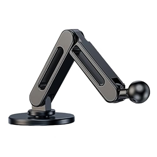 ULIJTH Multifunktion 17mm Aluminium Basis Gelenkklebermontage Basis Für Die Installation des Magnetständer von ULIJTH