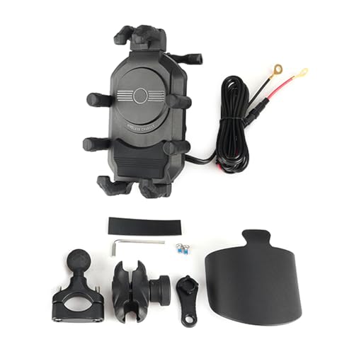 ULIJTH Sicheres Und Stabiles Fahrrad Telefon Mount Stand Dock Rack Für Smartphones Navigation Und Ladeanforderungen Mit Schneller Installation von ULIJTH