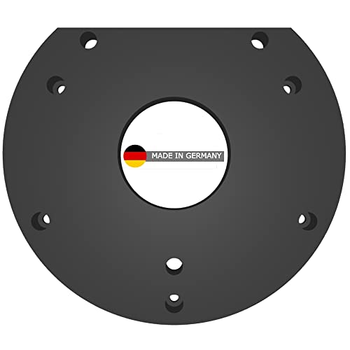 ULROAD Grundplatte Gleitplatte Fräsplatte für Bosch POF1400ACE 1200AE Oberfräse Fräse Router Base 1609203V53 ULROAD Grundplatte Gleitplatte Fräsplatte für Bosch POF1400ACE 1200AE Oberfräse Fräse Router Base 1609203V53 von ULROAD