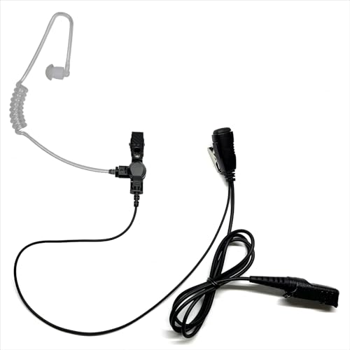 ULSOUMAX Air Acoustic Tube Kopfhörer kompatibel mit Motorola DP2400 DP2400e DP3441e XPR3300e XPR3500 MTP3150 XiR P6600i Radio, Kopfhörer mit PTT Mic Knopf ULSOUMAX Air Acoustic Tube Kopfhörer kompatibel mit Motorola DP2400 DP2400e DP3441e XPR3300e XPR3500 MTP3150 XiR P6600i Radio, Kopfhörer mit PTT Mic Knopf von ULSOUMAX