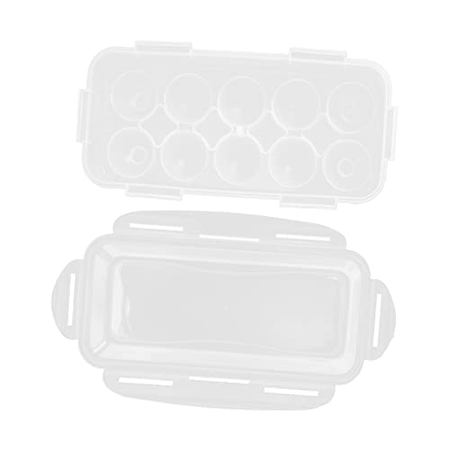 3er-box Kühlschrank-eier-organizer Teufelseierschale Mit Deckel Kühlschrank Eierhalter Kühlschrank Eierablage Eier Knusprig Eierplatte Ei-kiste Gefrierschrank Plastik Hund Weiß von ULTECHNOVO
