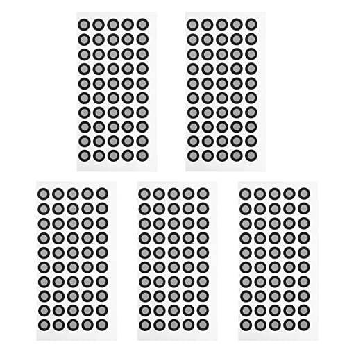 6Mm 3D -Scanpunktmarker Positionierungsziele Mit Schwarz Für 3D - Referenzpunktmarkierungen Für Optische Verfolgung (5 Blätter) von ULTECHNOVO