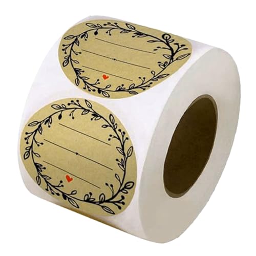 ULTECHNOVO 1 Rolle Aufkleber Zum Backen Von Keksen Gebacken Etiketten Für Gläser Wiederverwendbar Etiketten Für Einmachgläser Verpackung Von Backwaren Khaki Selbstklebendes Kraftpapier ULTECHNOVO 1 Rolle Aufkleber Zum Backen Von Keksen Gebacken Etiketten Für Gläser Wiederverwendbar Etiketten Für Einmachgläser Verpackung Von Backwaren Khaki Selbstklebendes Kraftpapier von ULTECHNOVO