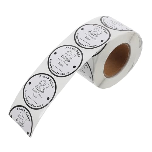 ULTECHNOVO 1 Rolle Eierverpackung Ei-datumsstempel Eierkartons Für Hühnereier Hühneraufkleber Eierstempel Für Frische Eier Eieraufkleber Papier Black ULTECHNOVO 1 Rolle Eierverpackung Ei-datumsstempel Eierkartons Für Hühnereier Hühneraufkleber Eierstempel Für Frische Eier Eieraufkleber Papier Black von ULTECHNOVO