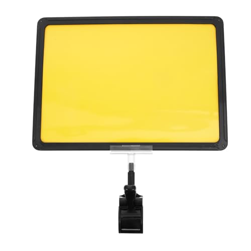 ULTECHNOVO 1 Satz Billboard-clip Lagerbedarf Preisschildtafel Mit Clip Tafel Mit Warenpreisschildern Anzeige Von Warenschildern Aufsteckbarer Ständer Ausstellungsstand Pop Ein Neuer Stoff A4 von ULTECHNOVO