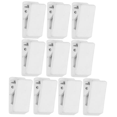 ULTECHNOVO 10 Stück ID-Ordner Magnete Clips Stahl Weiß ULTECHNOVO 10 Stück ID-Ordner Magnete Clips Stahl Weiß von ULTECHNOVO