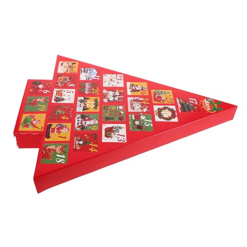 ULTECHNOVO 24 Weihnachtskalenderbox Weihnachts-Countdown-Kalender Schachteln für Weihnachtsgeschenke Leere Adventskalenderboxen zum Befüllen Wiederverwendbarer Adventskalender ULTECHNOVO 24 Weihnachtskalenderbox Weihnachts-Countdown-Kalender Schachteln für Weihnachtsgeschenke Leere Adventskalenderboxen zum Befüllen Wiederverwendbarer Adventskalender von ULTECHNOVO