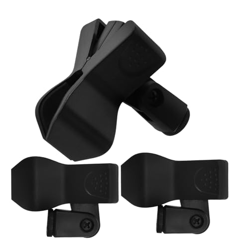 ULTECHNOVO 3 Stück Mikrofon-Clip Mikrofonklemme Mikrofon-Federklemme Universeller Clip Clips für Mikrofon Mikrofonstabile Halterung Mikrofonbefestigungsklammern Mikrofonhalter Plastik Schwarz ULTECHNOVO 3 Stück Mikrofon-Clip Mikrofonklemme Mikrofon-Federklemme Universeller Clip Clips für Mikrofon Mikrofonstabile Halterung Mikrofonbefestigungsklammern Mikrofonhalter Plastik Schwarz von ULTECHNOVO