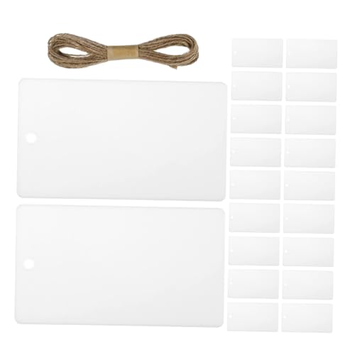 ULTECHNOVO 32 Stück Tag -Speicherbox Hängeetiketten für Papierstau weiße Einzelhandelsetiketten aufgereihte Markierungsschilder unbespannte Markierungsschilder Hang -Tags Warenanhänger Acryl ULTECHNOVO 32 Stück Tag -Speicherbox Hängeetiketten für Papierstau weiße Einzelhandelsetiketten aufgereihte Markierungsschilder unbespannte Markierungsschilder Hang -Tags Warenanhänger Acryl von ULTECHNOVO