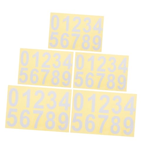 ULTECHNOVO 5 Stück Reflektierende Nummernaufkleber Postfachnummern reflektierend Hausnummern für draußen Adresszeichen Postfach Briefe Briefkastennummern für draußen PVC selbstklebend Silber ULTECHNOVO 5 Stück Reflektierende Nummernaufkleber Postfachnummern reflektierend Hausnummern für draußen Adresszeichen Postfach Briefe Briefkastennummern für draußen PVC selbstklebend Silber von ULTECHNOVO