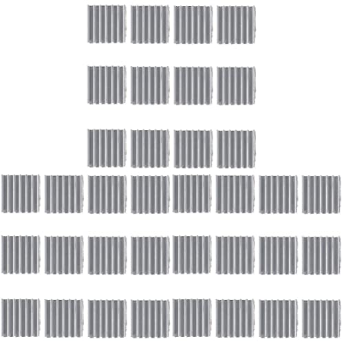 ULTECHNOVO 72 STK Kühlkörper Heizstrahler Mini-Chips Chip-kühler Hohe Energie Klebeband Aluminium von ULTECHNOVO